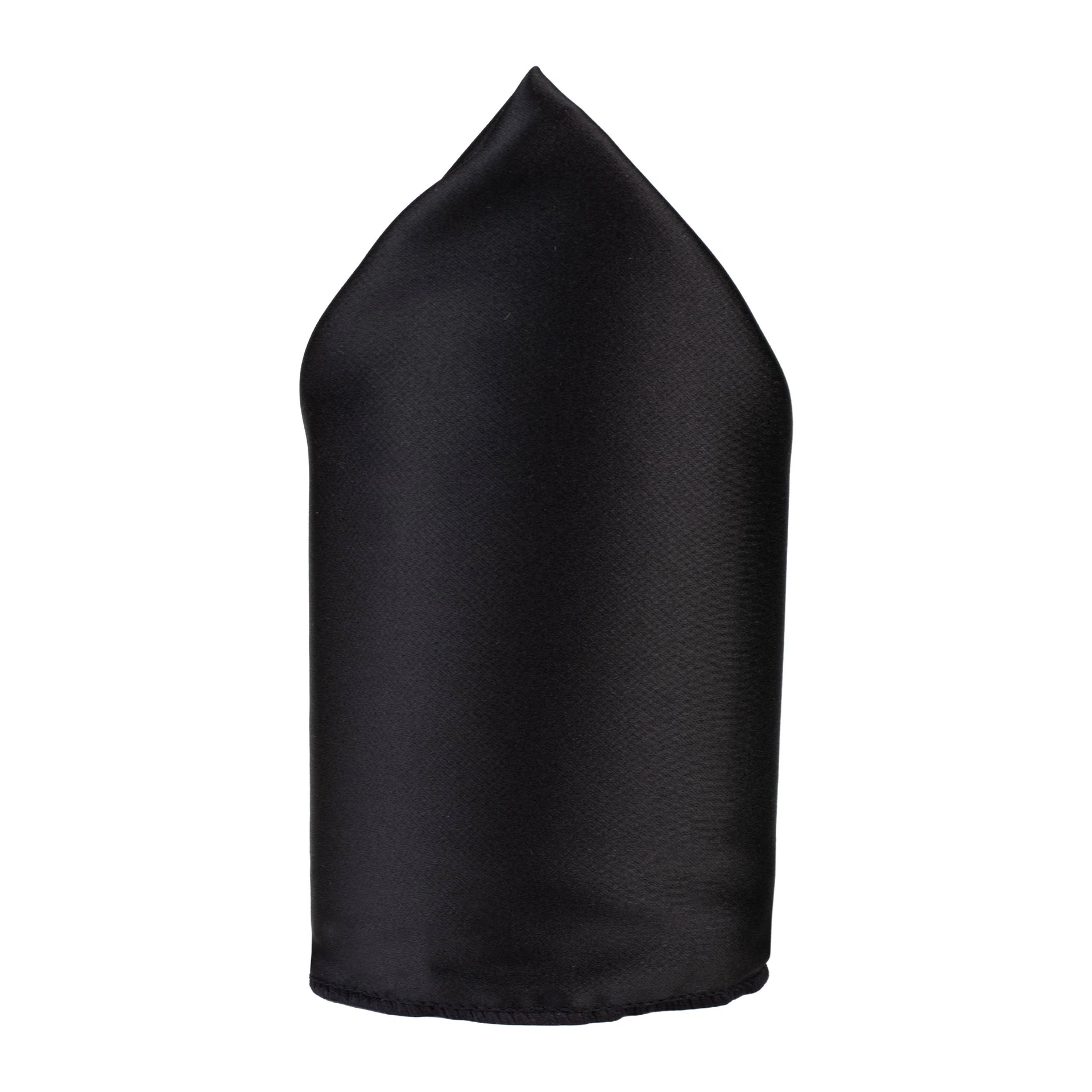 Black Pocket Square for Men