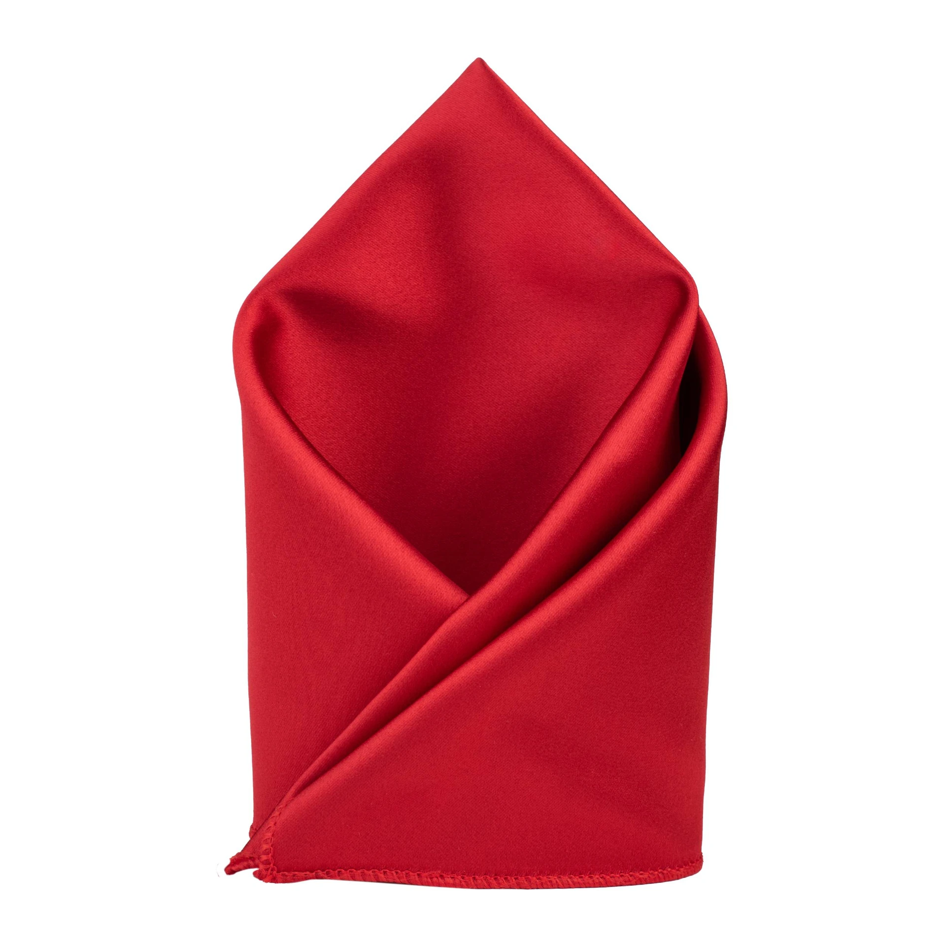 Red Pocket Square for Men