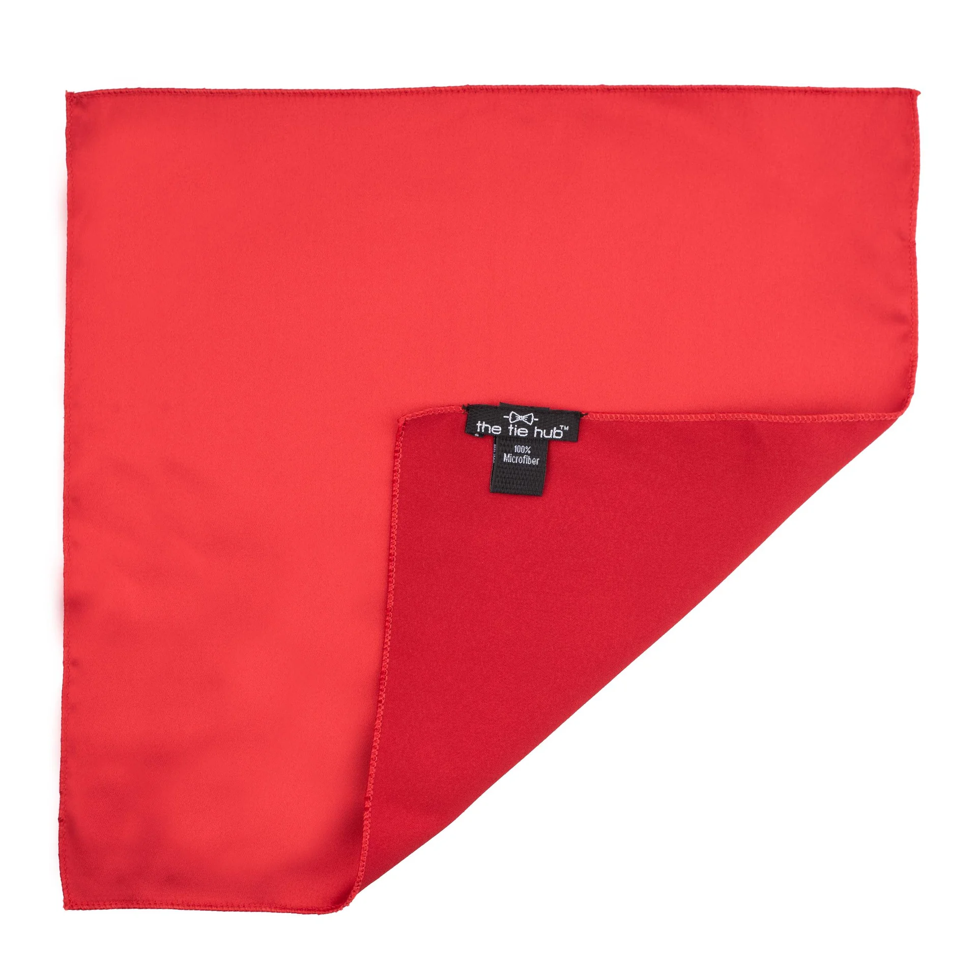 Red Pocket Square for Men