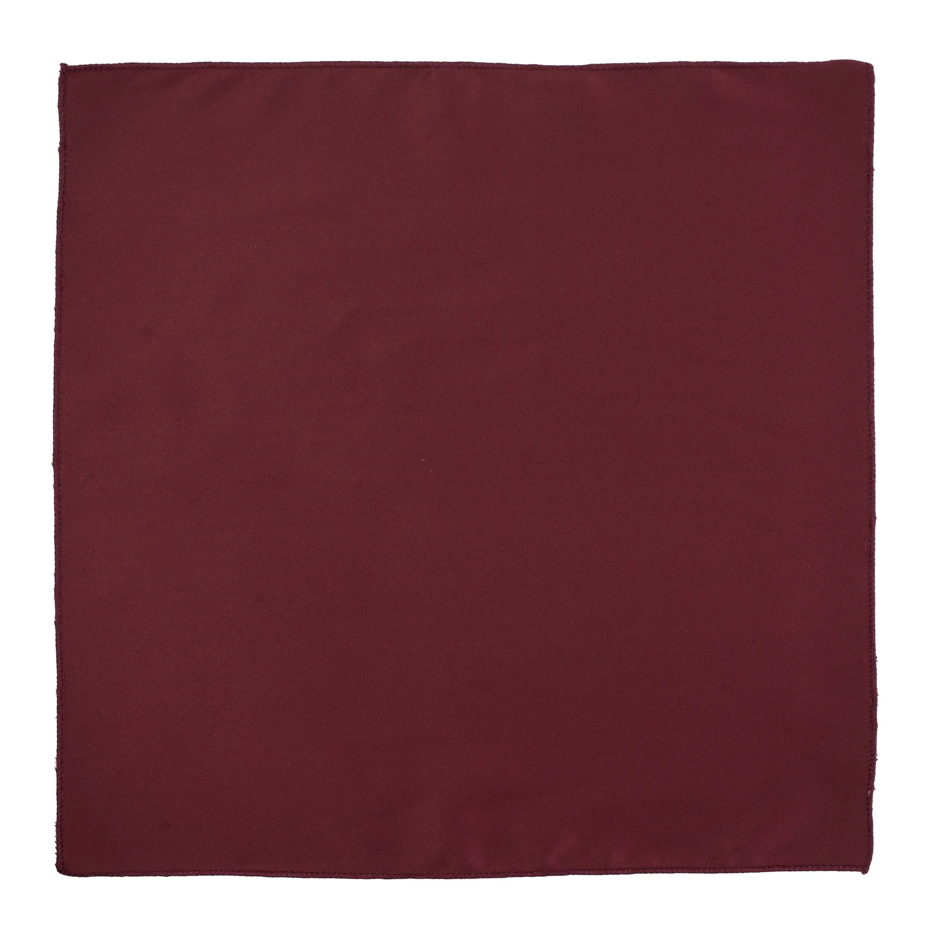 Burgundy Pocket Square for Men