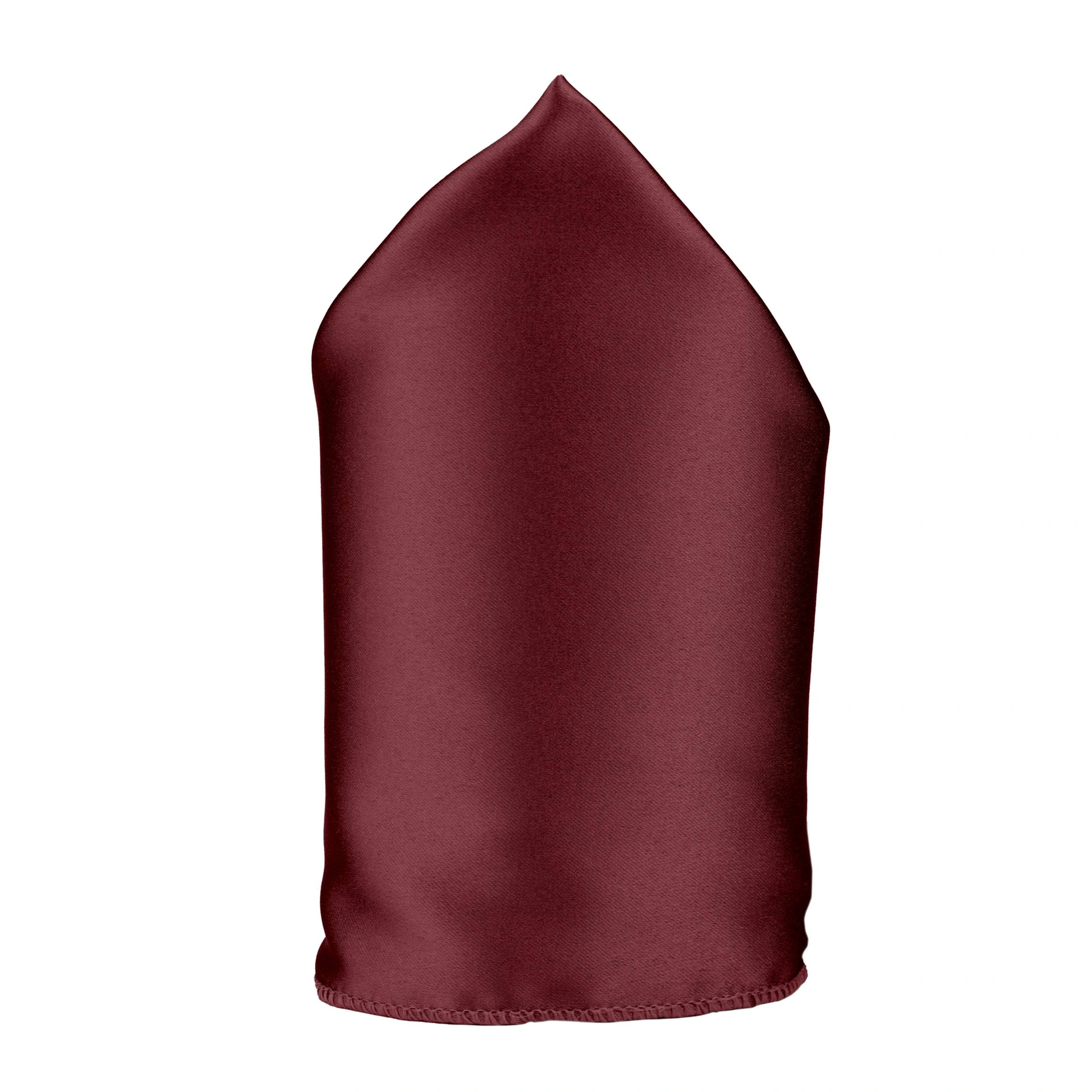 Burgundy Pocket Square for Men