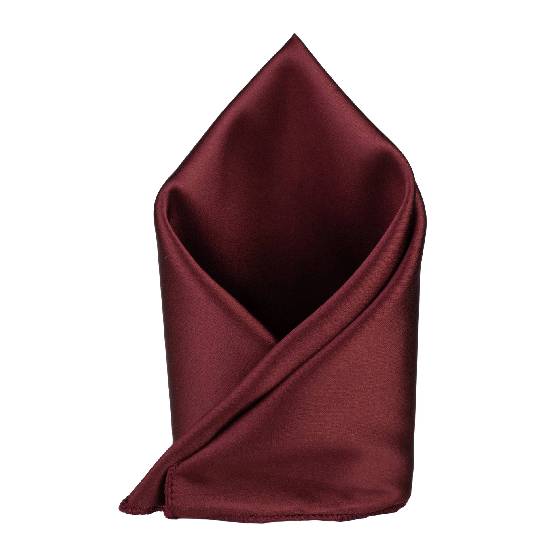 Burgundy Pocket Square for Men