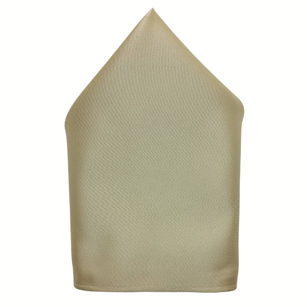 Cream Pocket Square for Men