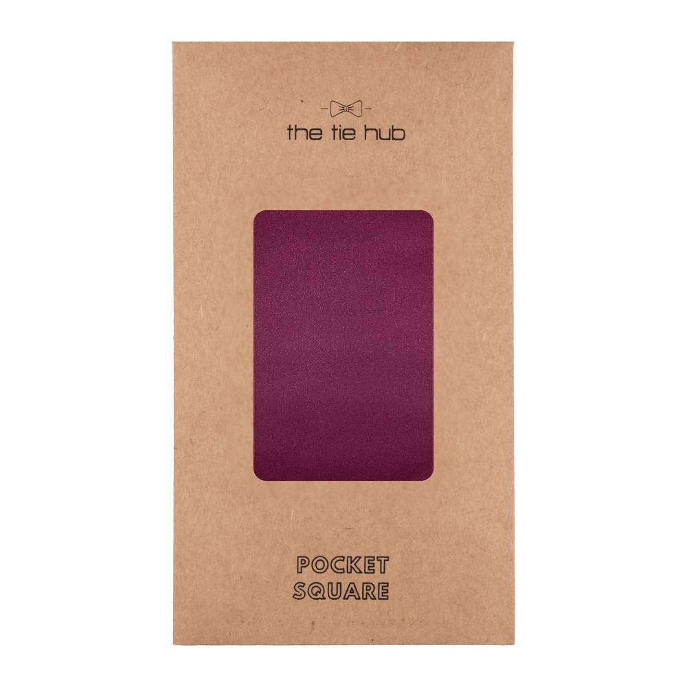 Purple Pocket Square for Men