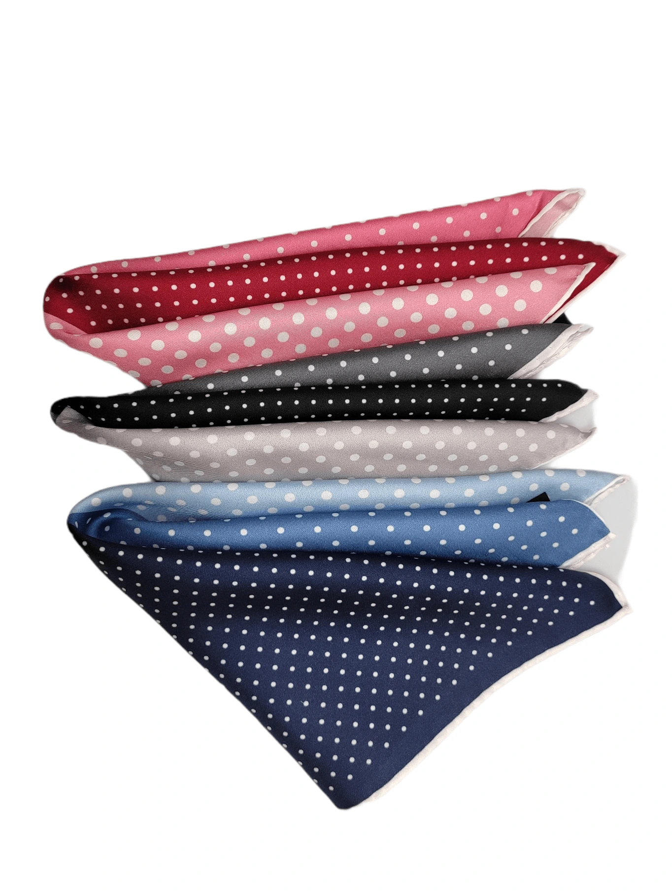 100% Silk Pocket Square Pack of 3 Combo Pack