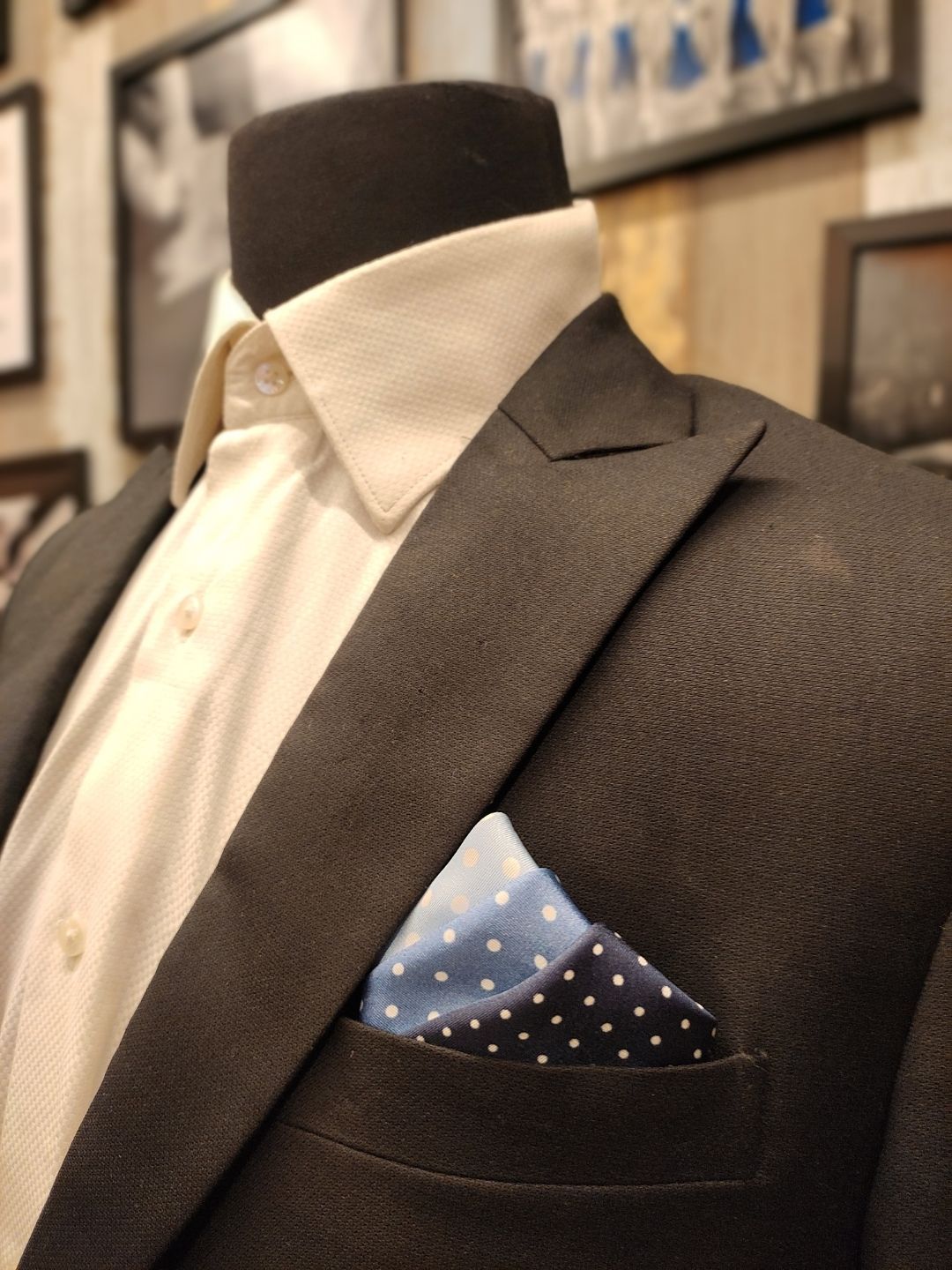 100% Silk Pocket Square Pack of 3 Combo Pack
