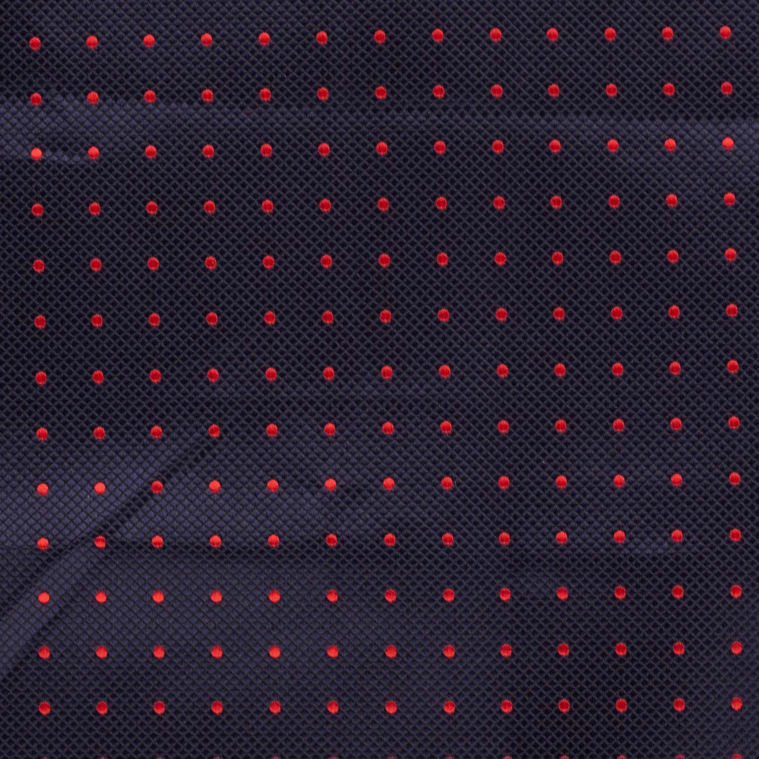Blue Polka Dot Pocket Square for Men
