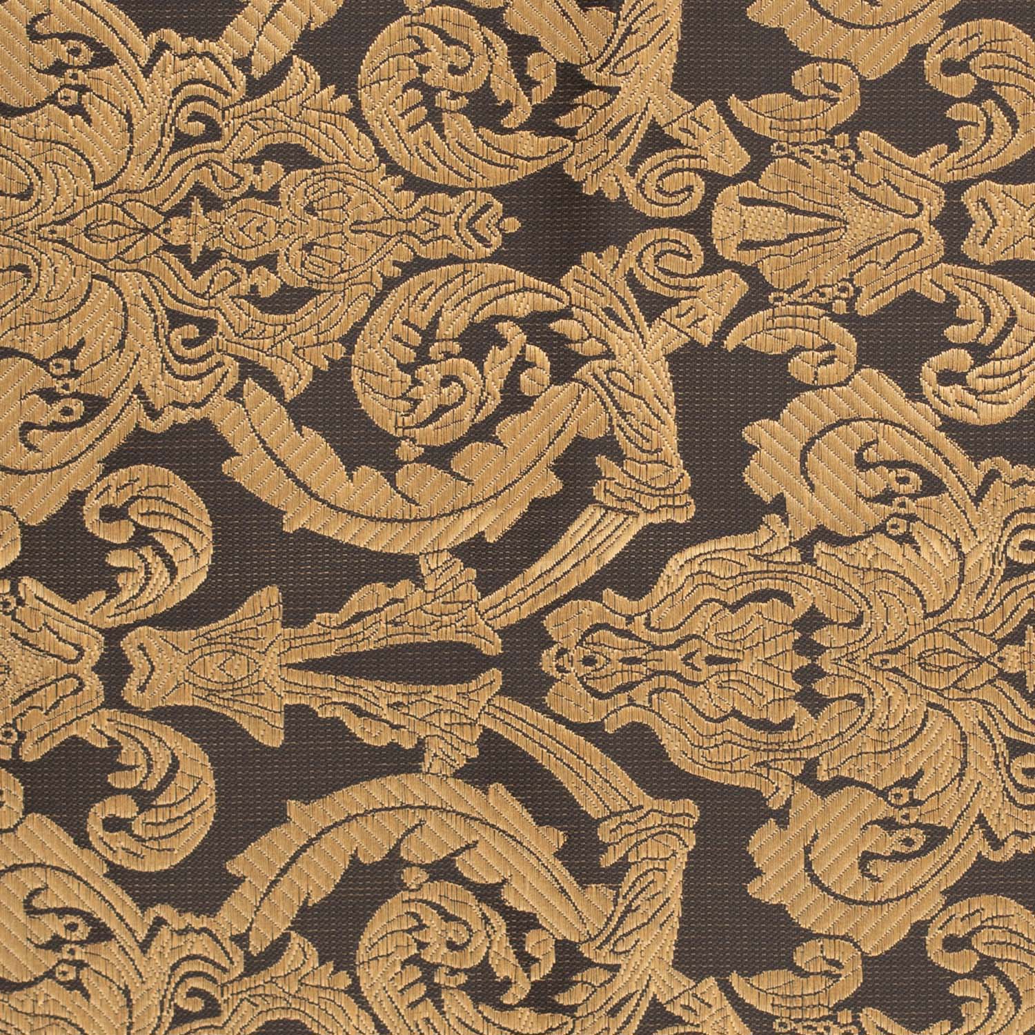 Gold Geometric Pocket Square for Men