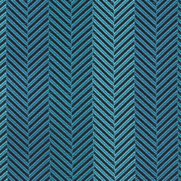 Teal Geometric Pocket Square for Men