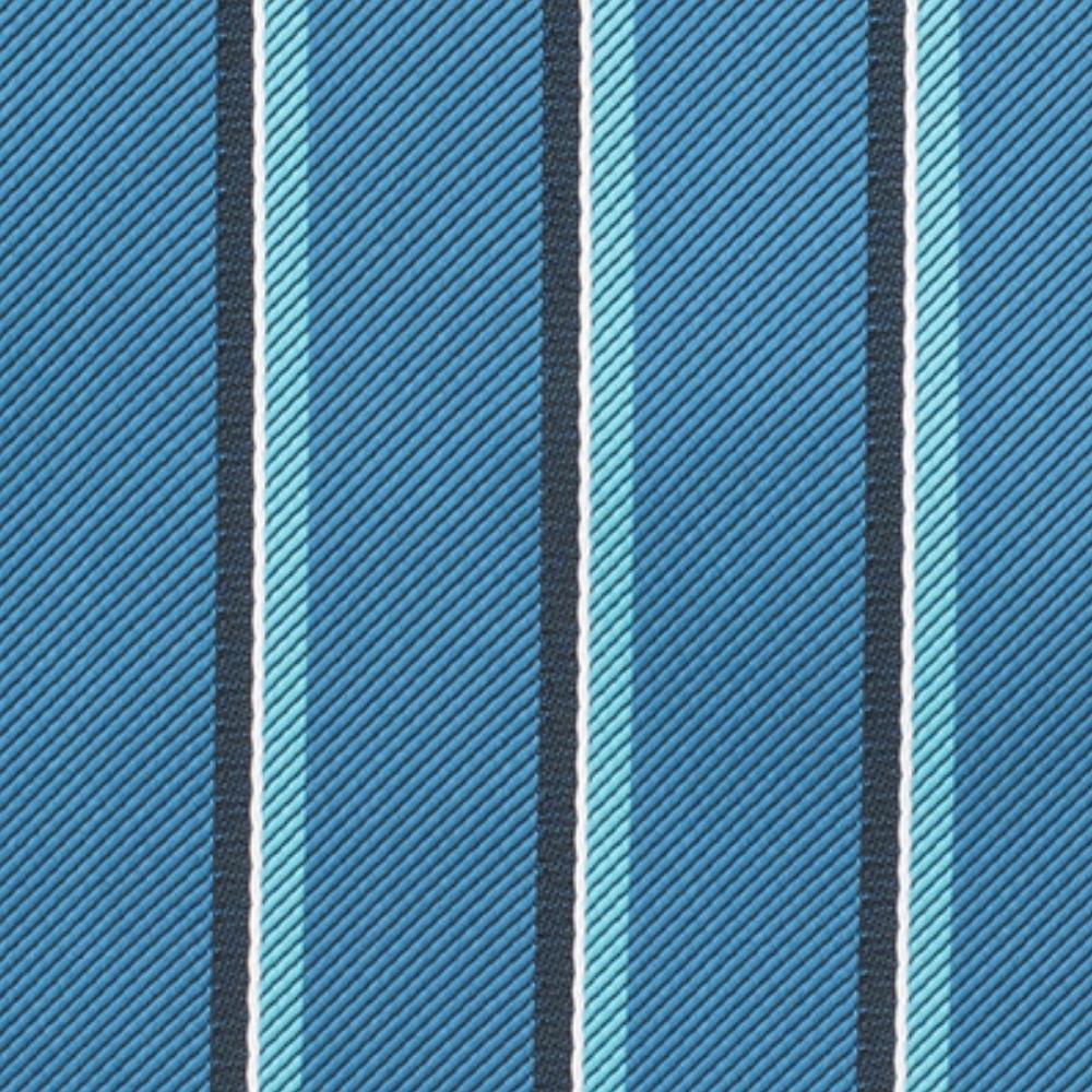 Teal Geometric Pocket Square for Men