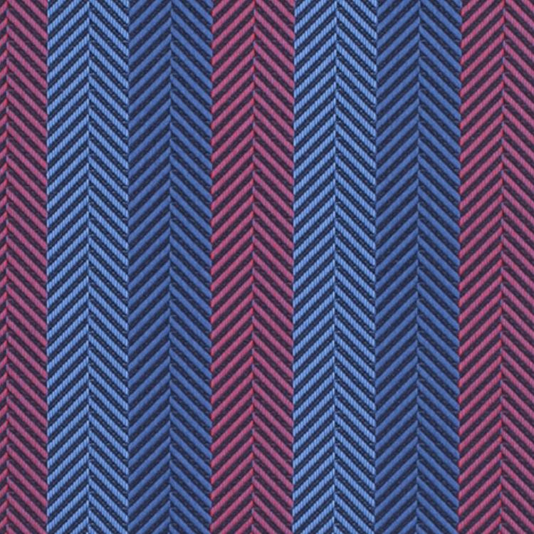 Blue Geometric Pocket Square for Men