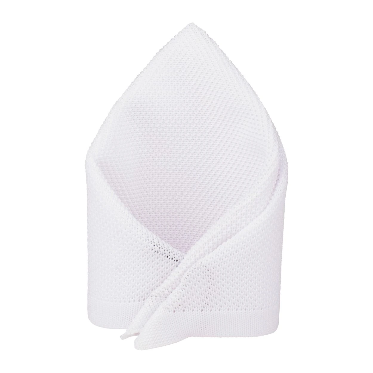 White Pocket Square for Men