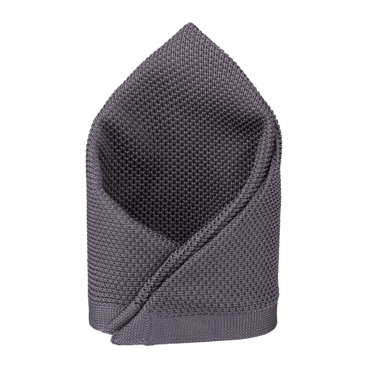 Grey Pocket Square for Men