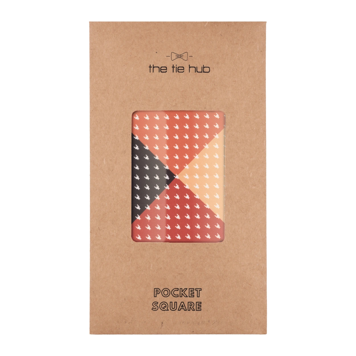 Multicolor Geometric Pocket Square for Men