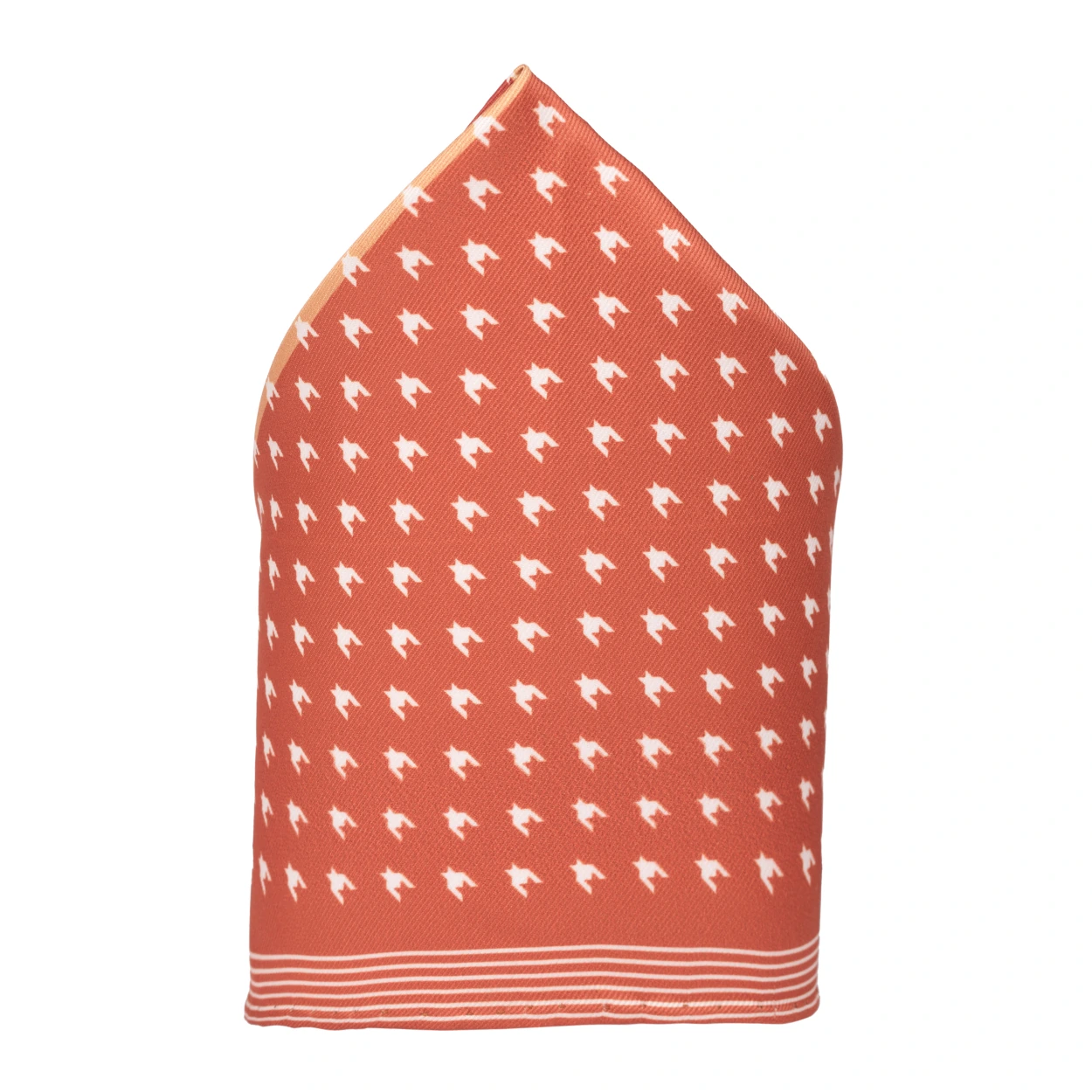 Multicolor Geometric Pocket Square for Men