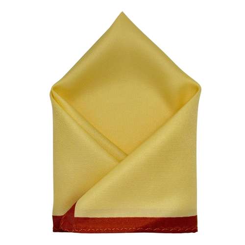 Cream Pocket Square for Men