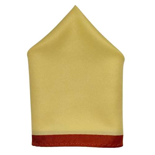 Cream Pocket Square for Men