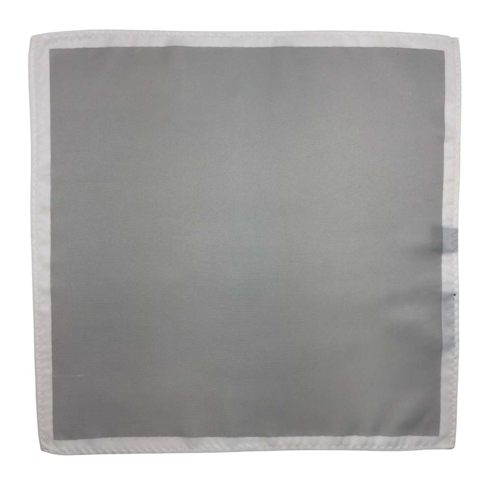 Grey Pocket Square for Men