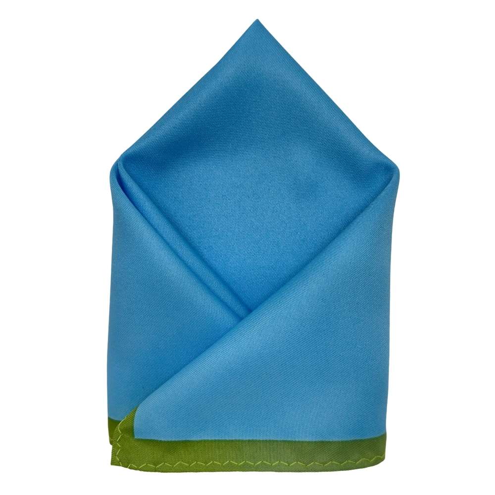 Blue Pocket Square for Men