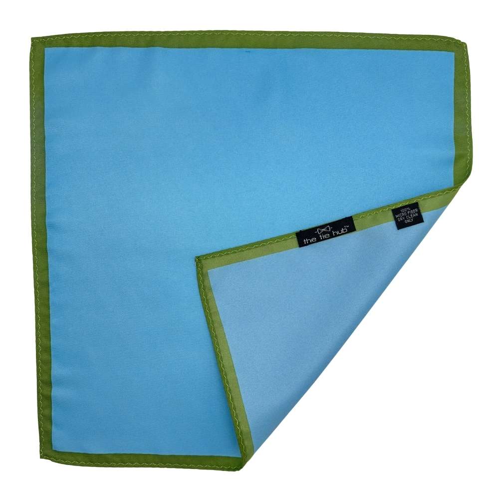 Blue Pocket Square for Men