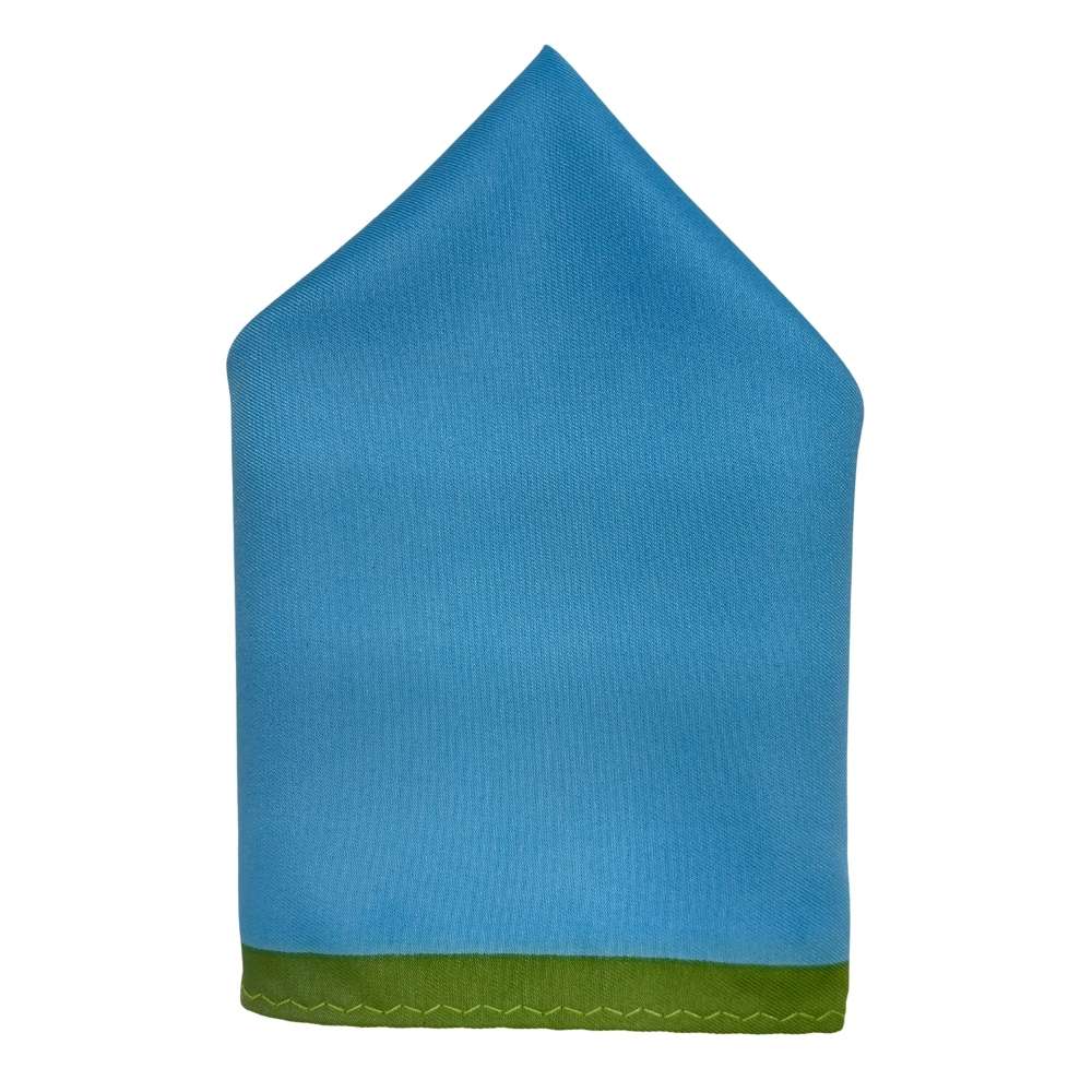 Blue Pocket Square for Men