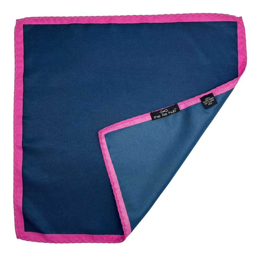 Blue Pocket Square for Men