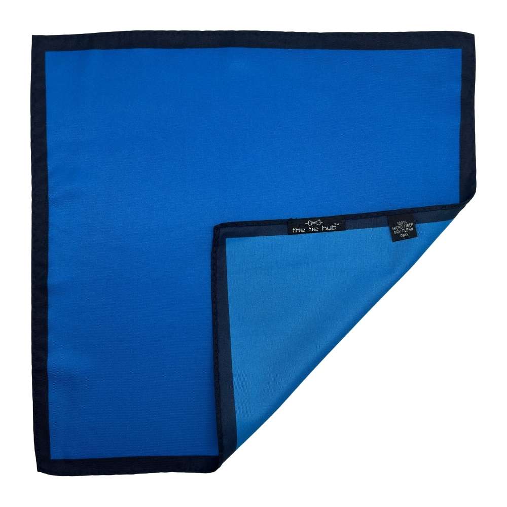 Blue Pocket Square for Men