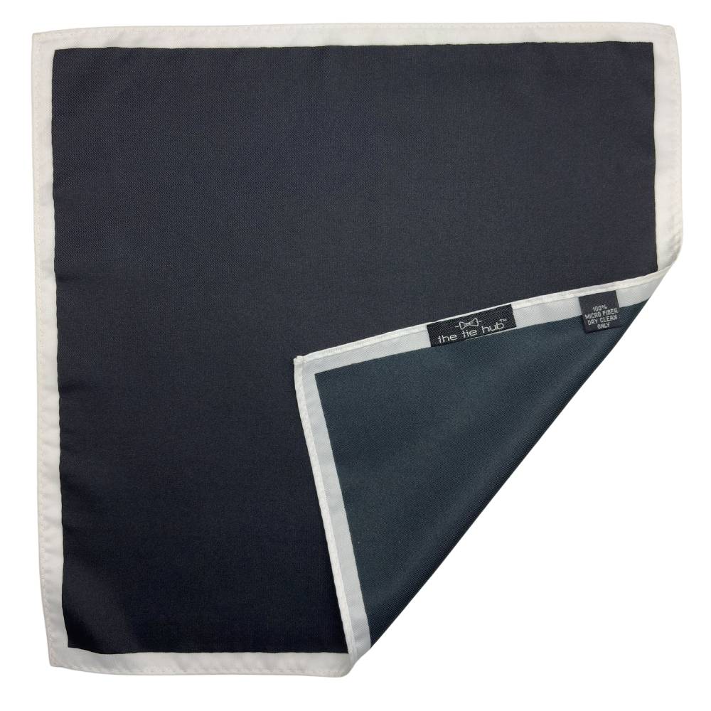 Grey Pocket Square for Men