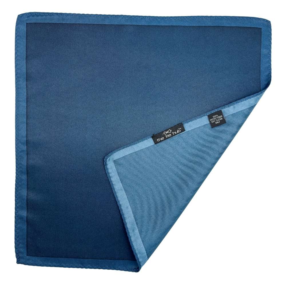 Blue Pocket Square for Men