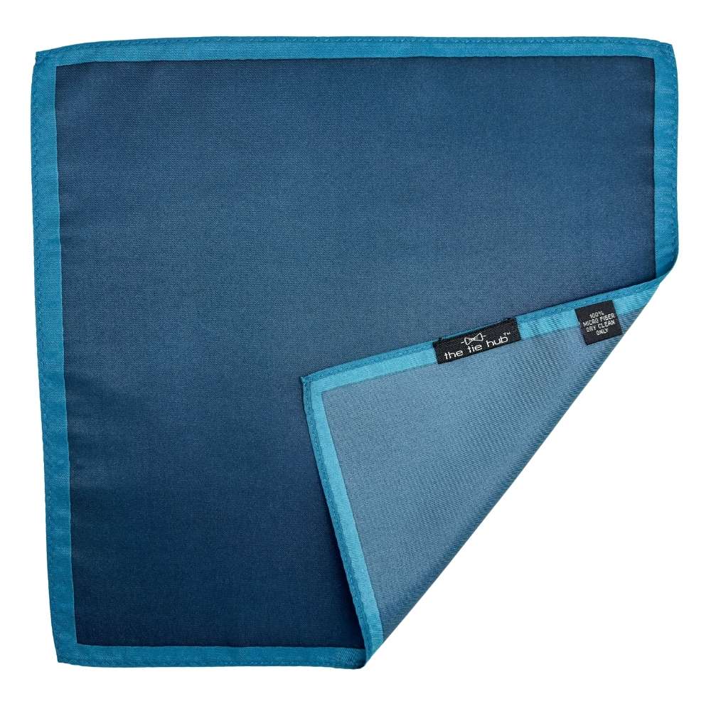 Blue Pocket Square for Men
