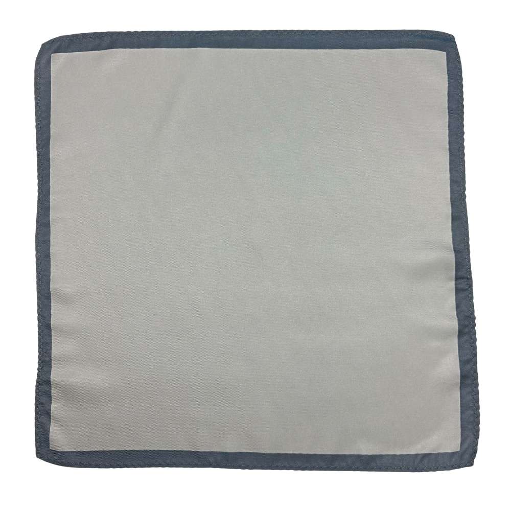 Grey Pocket Square for Men