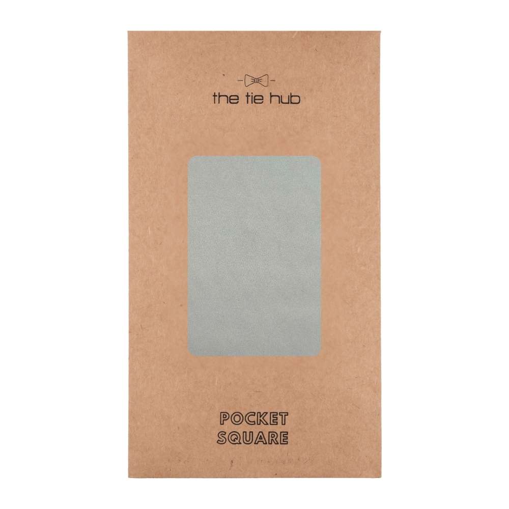 Grey Pocket Square for Men