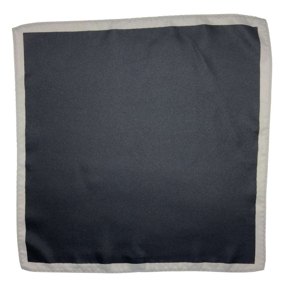 Black Pocket Square for Men