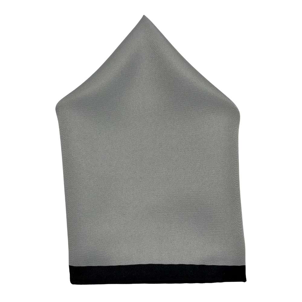 Grey Pocket Square for Men