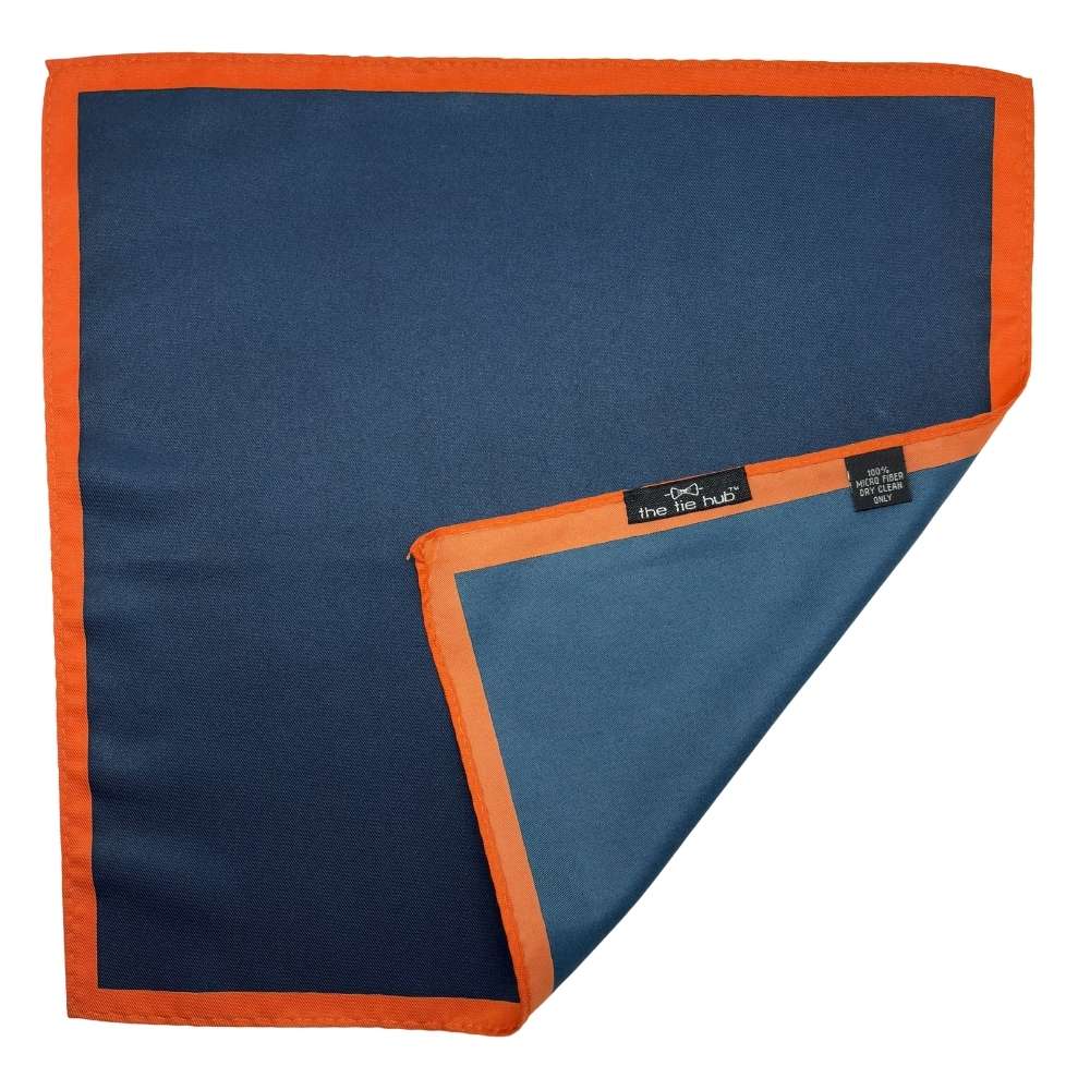 Blue Pocket Square for Men