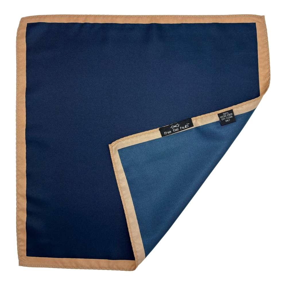 Blue Pocket Square for Men