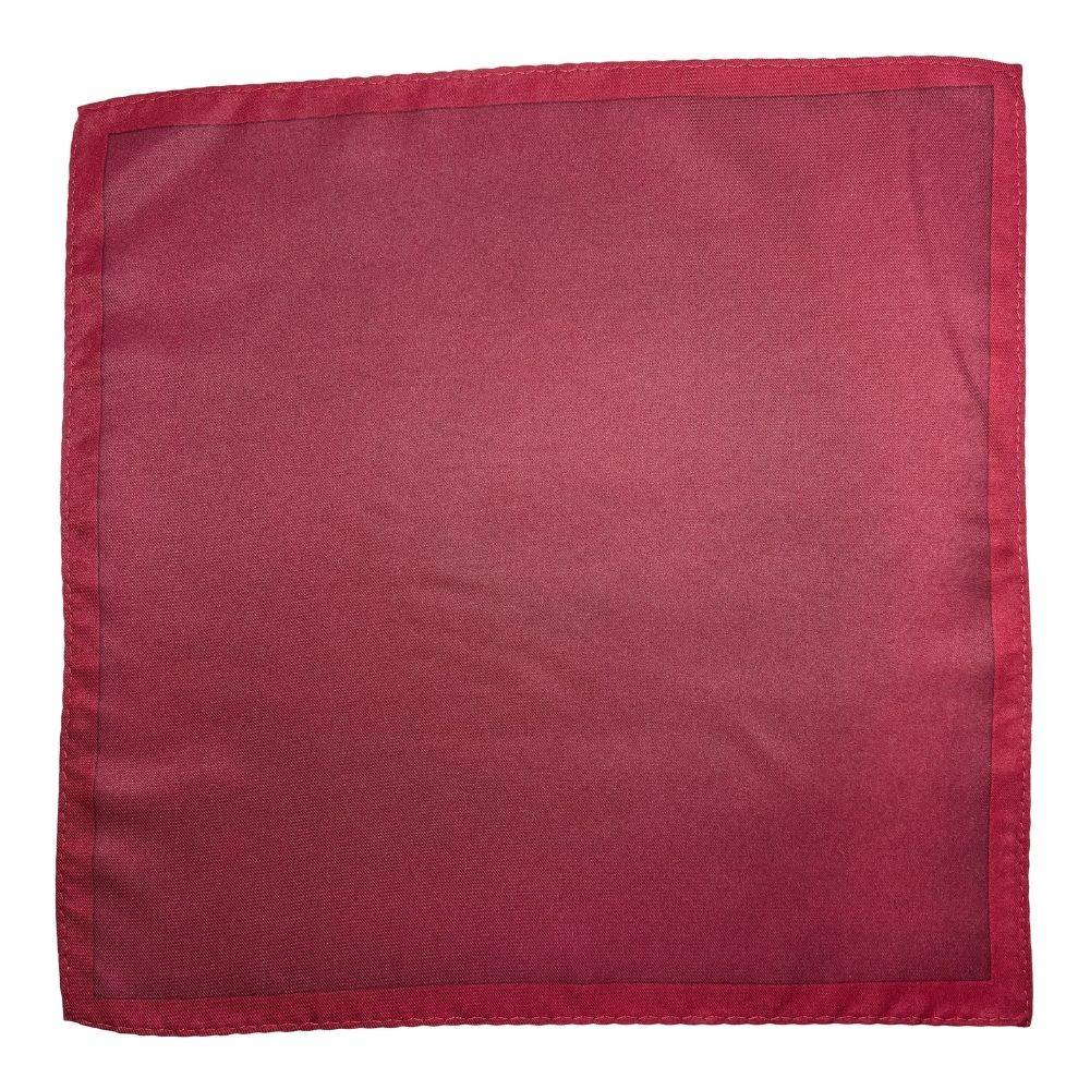 Red Pocket Square for Men