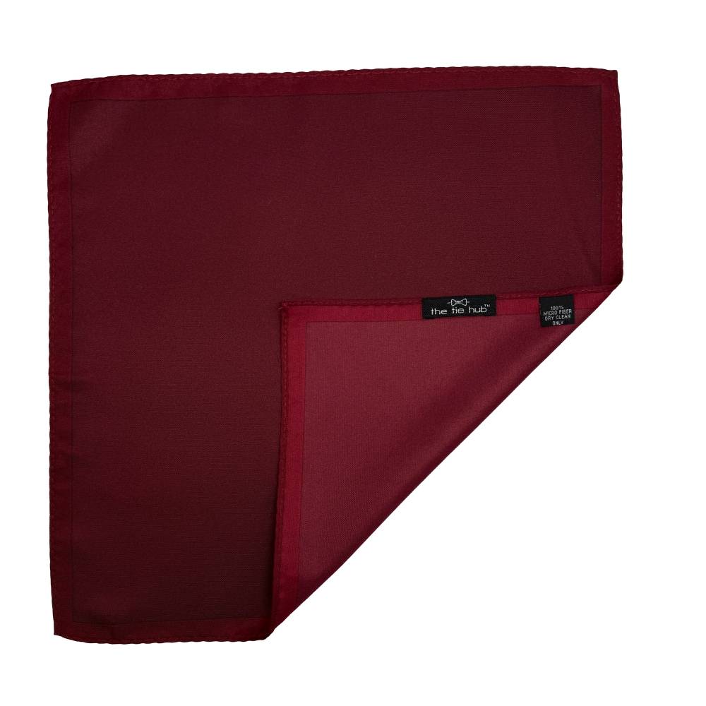 Red Pocket Square for Men