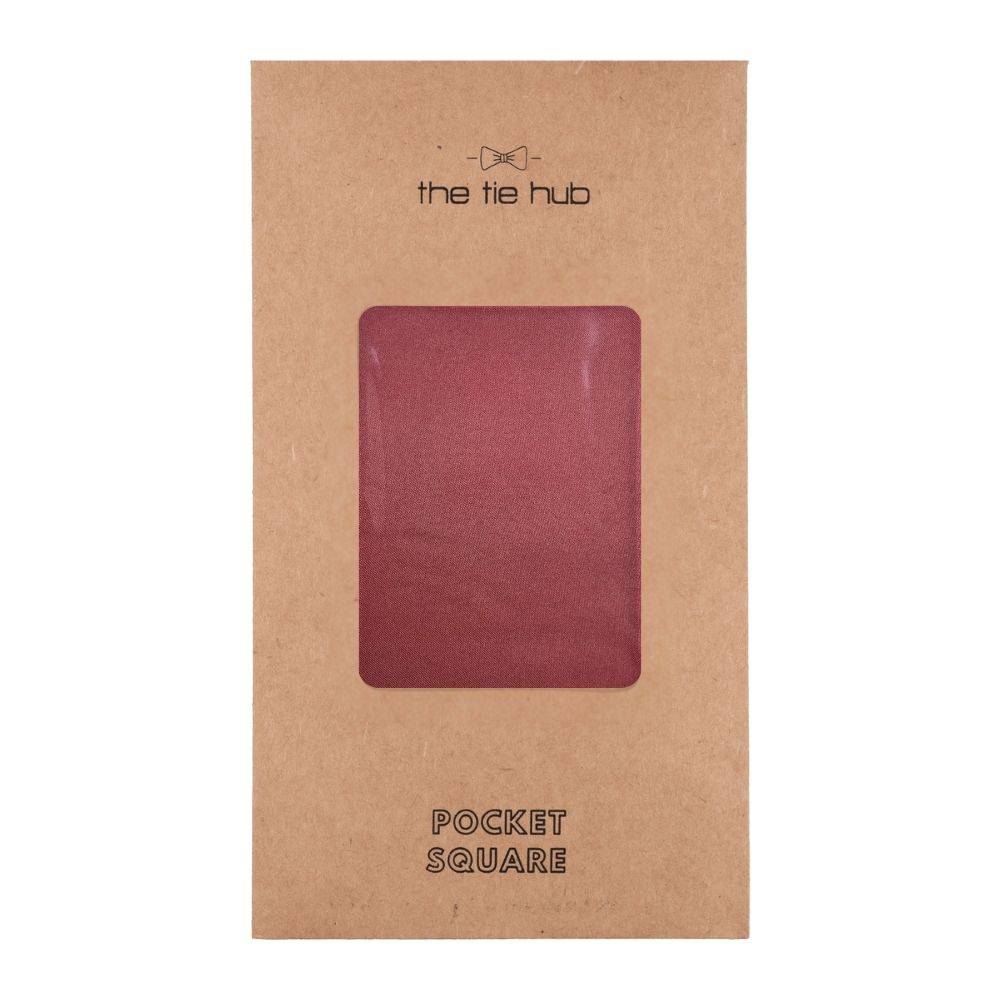 Red Pocket Square for Men