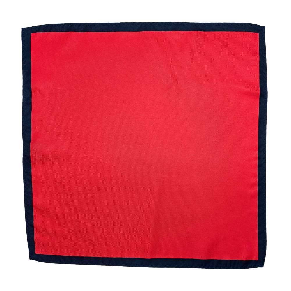 Red Pocket Square for Men