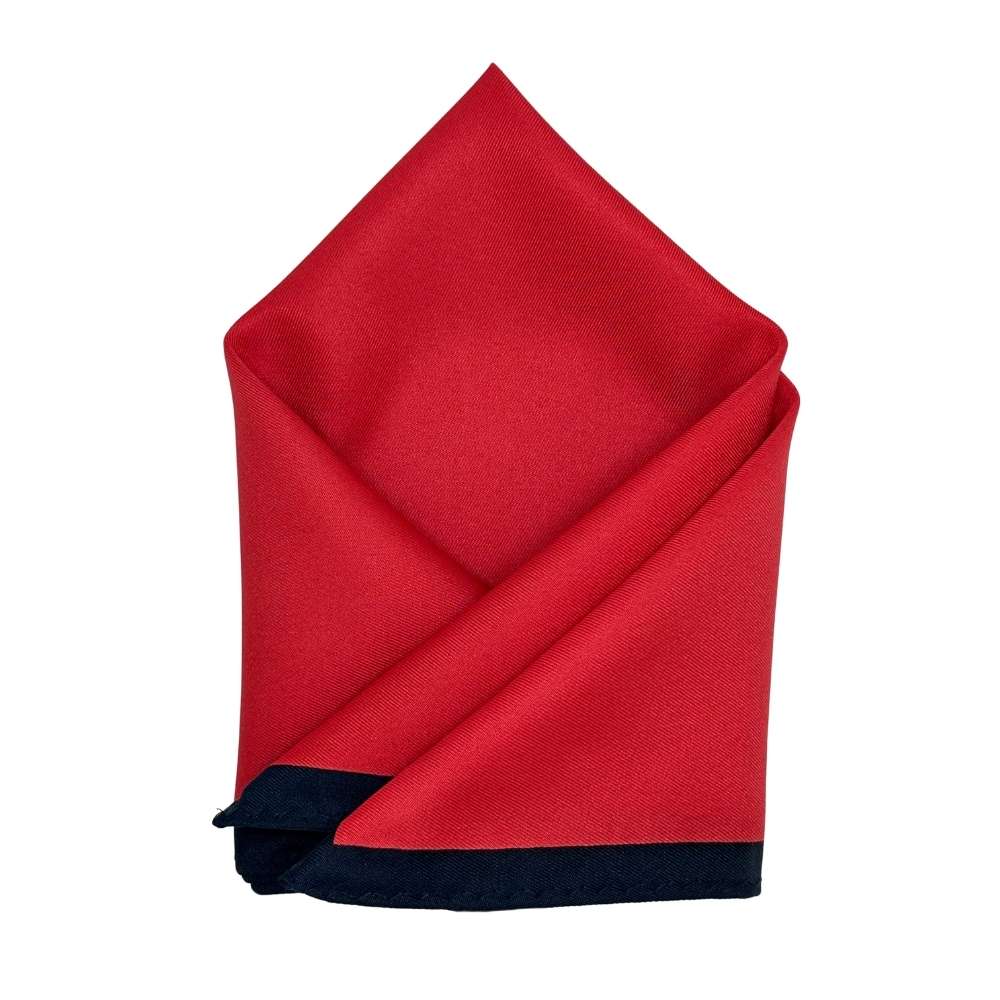 Red Pocket Square for Men