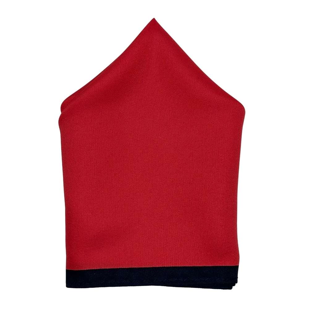 Red Pocket Square for Men