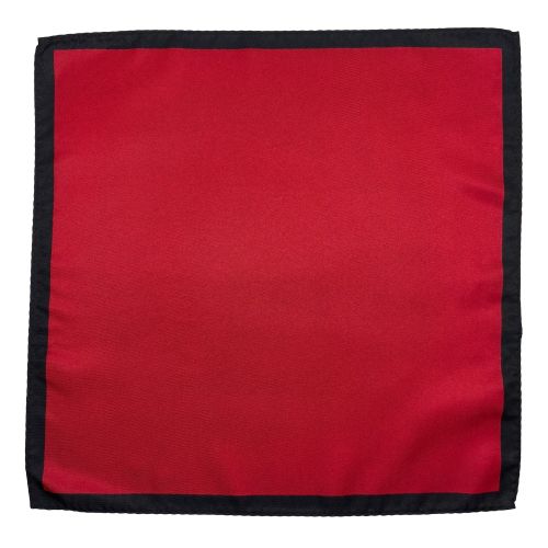 Red Pocket Square for Men