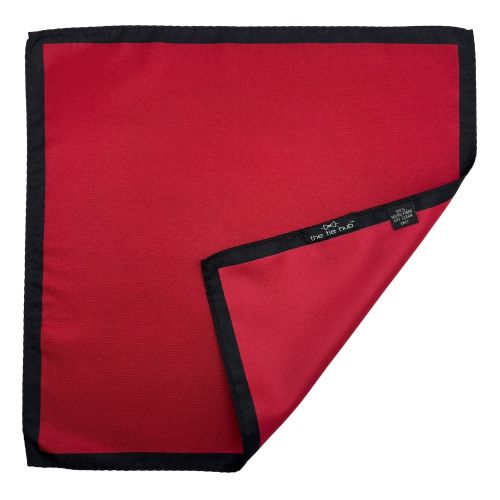 Red Pocket Square for Men
