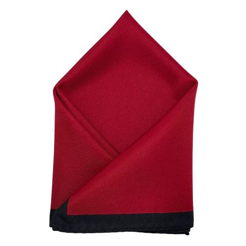 Red Pocket Square for Men