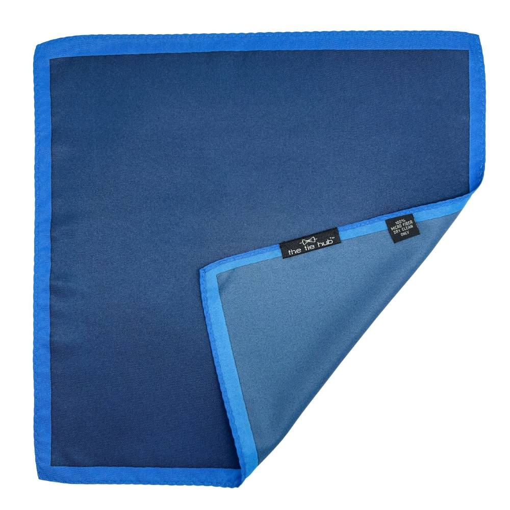 Blue Pocket Square for Men