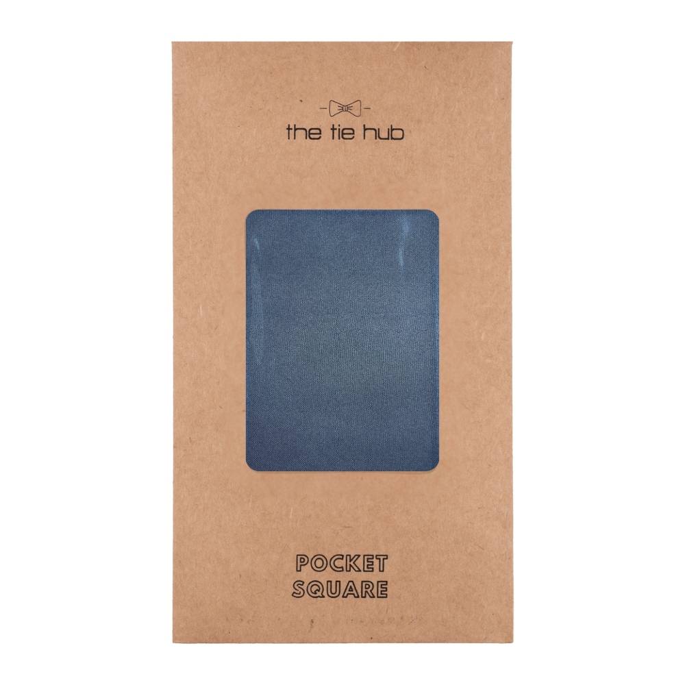 Blue Pocket Square for Men