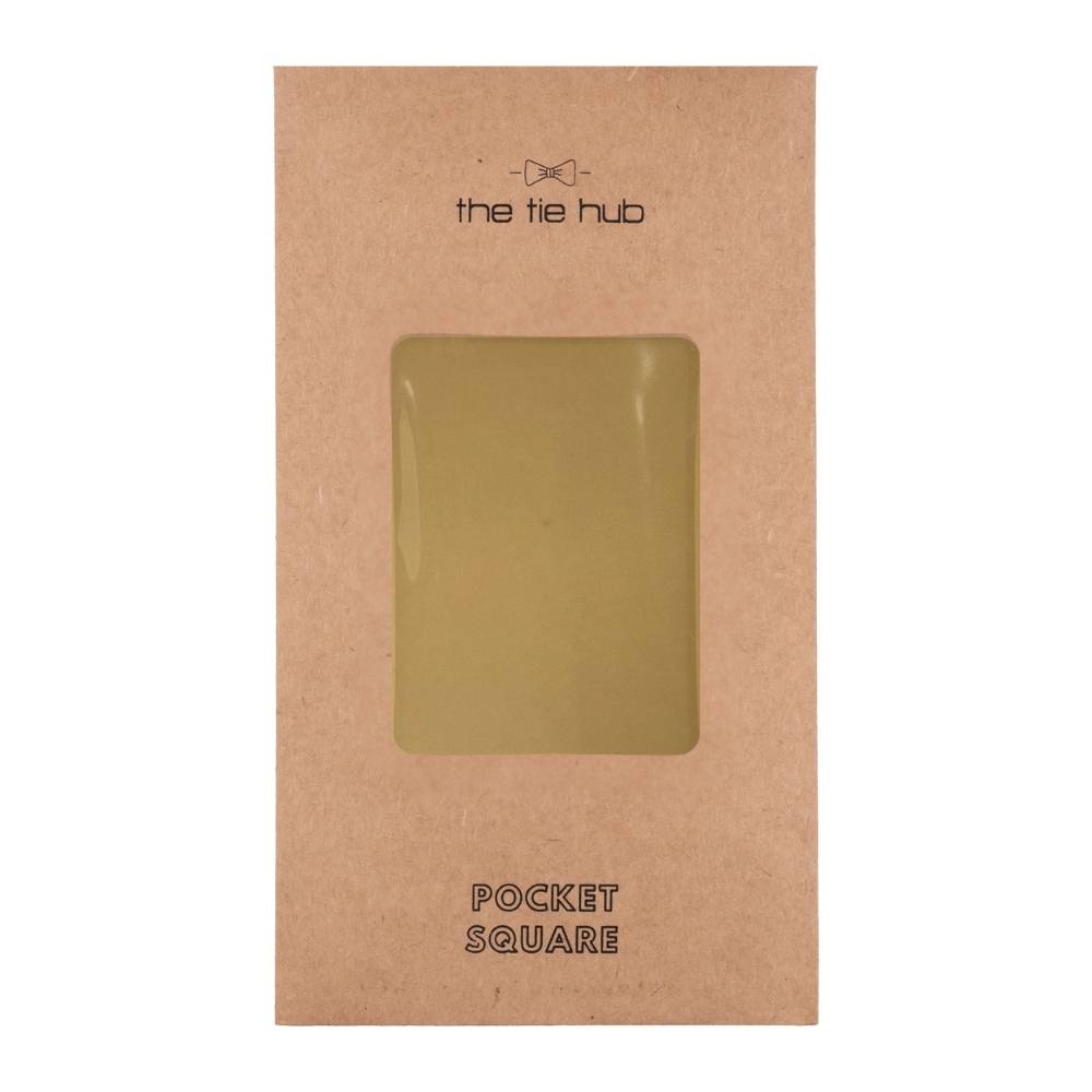Beige Pocket Square for Men