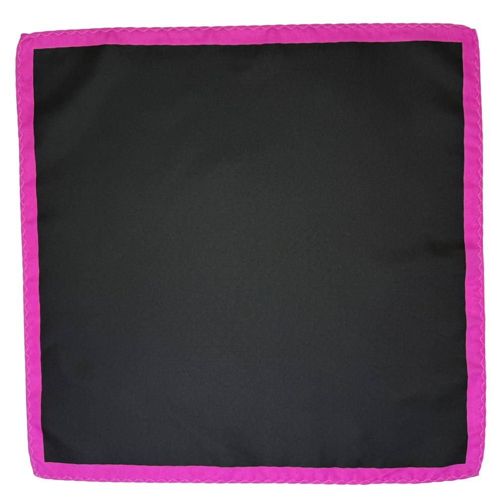 Black Pocket Square for Men