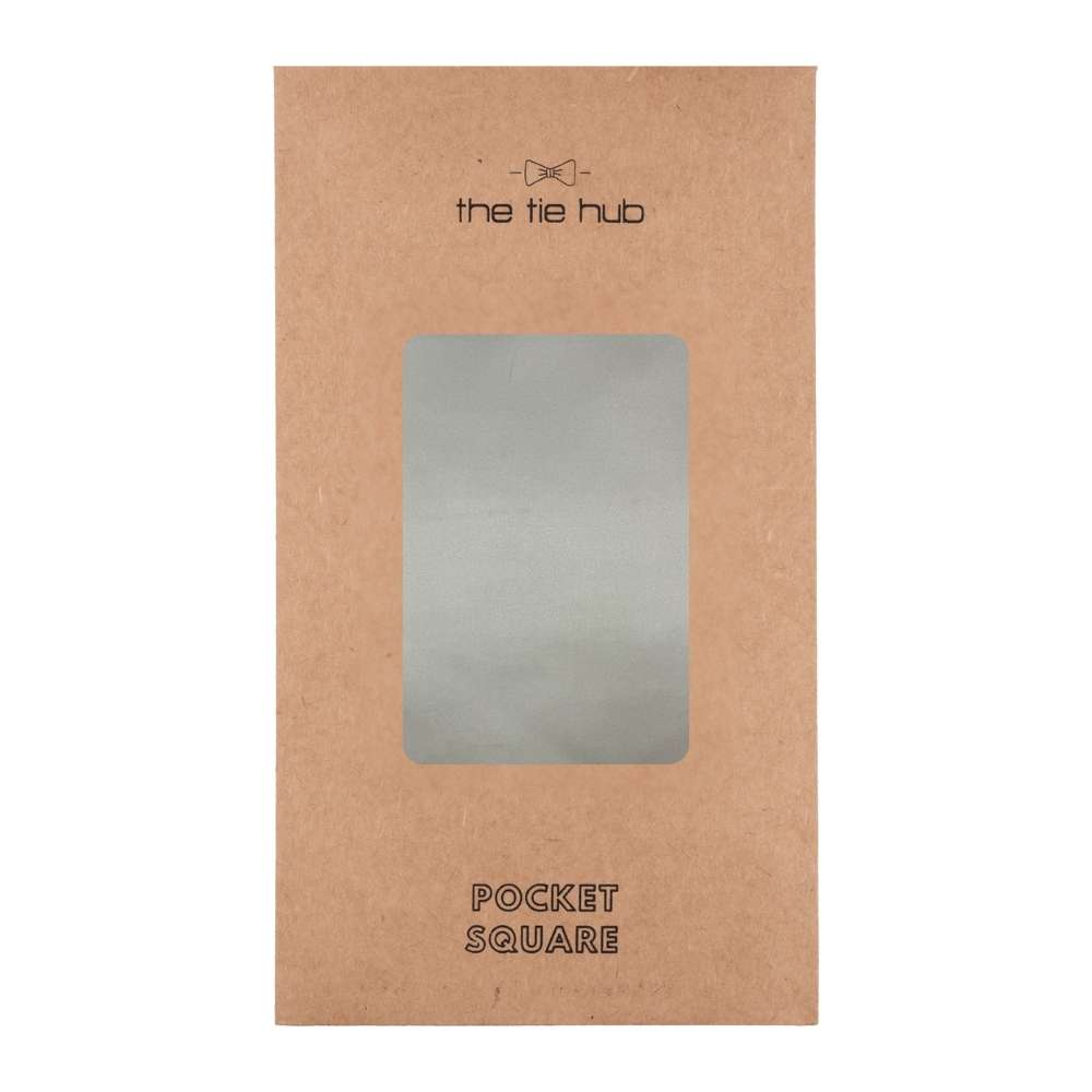 Grey Pocket Square for Men